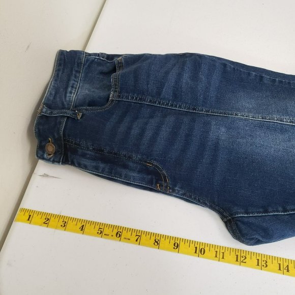 Judy Blue Womens Skinny Fit Mid Seam Stitch Jeans Size 14 Faded Dark Wash Denim - Picture 7 of 9